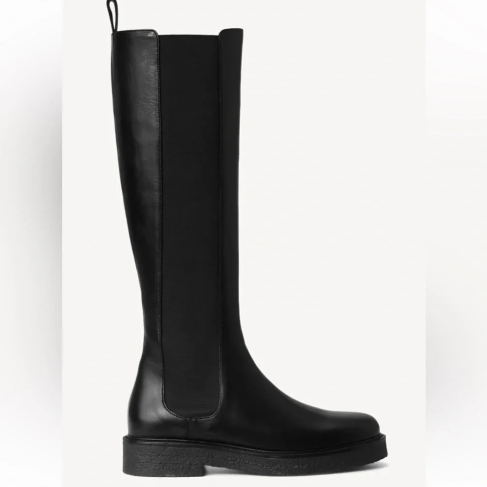 STAUD Palamino Tall Boot Black size 37 NEW